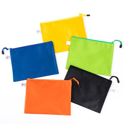 China Oxford Cloth Zippered Envelope Bag With Customizable Logo for sale