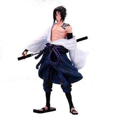 China Cartoon Toy Action Figures 28cm Japanese anime Narutos Sasuke Uchiha action Figure PVC Toy Model Doll Collection GIft for sale