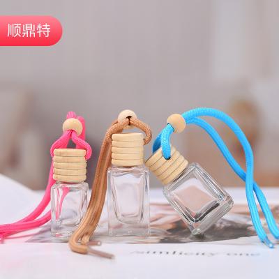 China Fashion Accessories Factory Supply Car Diffuser Nail Polish Glass Bottle Diffuser Glass Perfume Bottle Small for sale