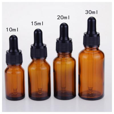 China Personal Care 5ml-100ml Amber Essential Oil Bottle Lotion Glass Essential Oil Spray Bottle for sale