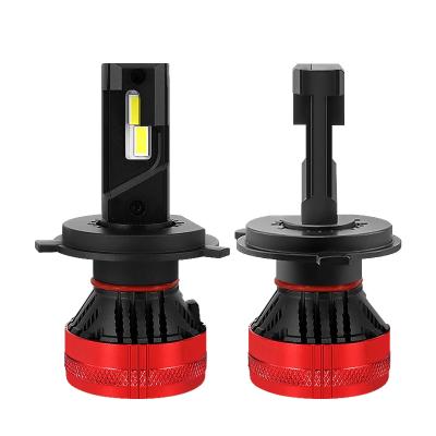 China Aluminum Super Bright Car Led Headlight Bulbs F5 H4 H7 10000LM for sale