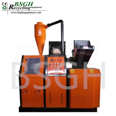 China BS-400 automatic environmental-ferendly used copper cables granulator recycle factory for sale BS-400 for sale