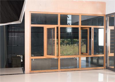 China Bullet Proof Aluminium Fixed Glass Window Powder Coated For Residential / Office for sale