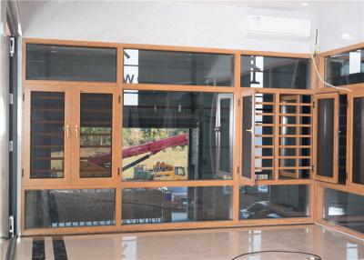 China Anodizing Aluminium Frame Fixed Glass Window And Doors Air Proof Flush Design for sale