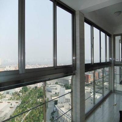 Chine Glaçage gâché coulissant d'impact de Windows de cadre en aluminium horizontal double à vendre