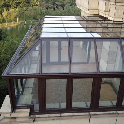 China Situación libre del Sunroom de aluminio del techo corredizo para el invernadero/la casa de cristal en venta