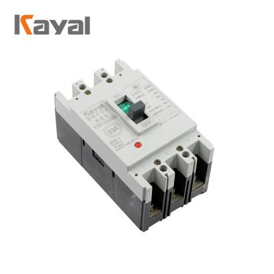 China Hot Selling KAYAL Products 100a mccb 3p Cast Type Case Circuit Breaker 50KA for sale