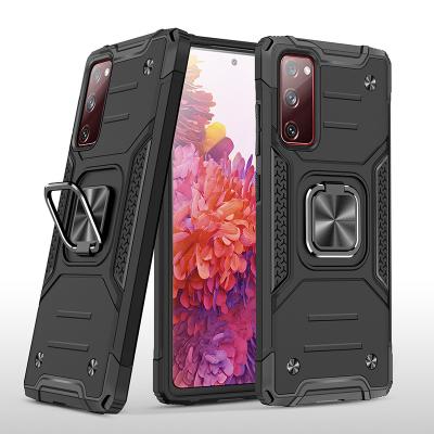 China TPU+PC Upgrade Full Camera Protective Kickstand Car Holder Mobile Phone Case Shockproof Shockproof Phone Bags For Samsung Galaxy S20 FE for sale