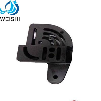 China CNC Aluminum Fabrication Custom Machining Parts Black To Anodize Aluminum Parts for sale