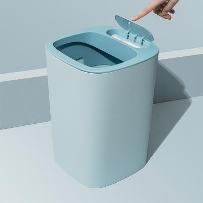 China Sustainable Kitchen Garbage Bin Square Bathroom Thickened Trash Household Paper Basket Waste Bins for sale