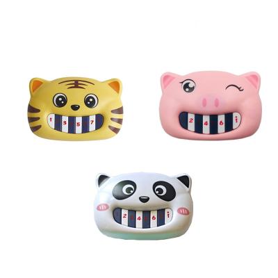 China Cartoon Toy Hot Sale Cardboard Mini Piano Electronic Early Educational Toy Baby Musical Toys for sale