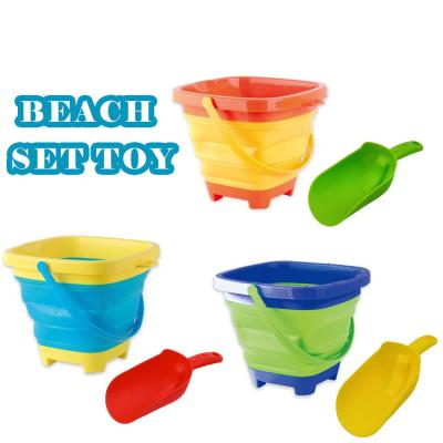 China Cheap Wholesale Plastic Set Plastic Toy Outdoor Game Kids Play Beach Bucket for sale