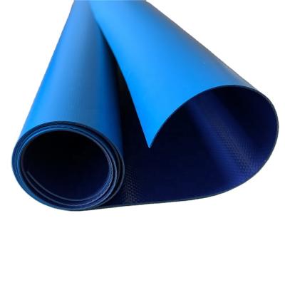 China 550gsm Fire Retardant Waterproof Polyester Material PVC Vinyl Coated Tarpaulin Fabric Roll for Truck Cover for sale