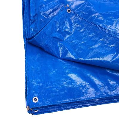 China plastic roof cover waterproof UV 240gsm PE coated tarpaulin for fish tank pond for sale