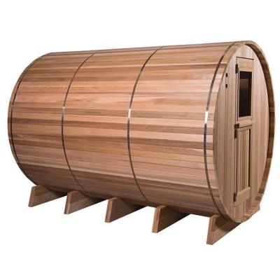 China China Factory New Design Computer Control Panel Outdoor Barrel Sauna Room for sale