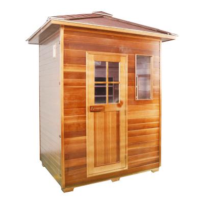 China hot selling infrared sauna room computer control panel red cedar infrared sauna room for sale