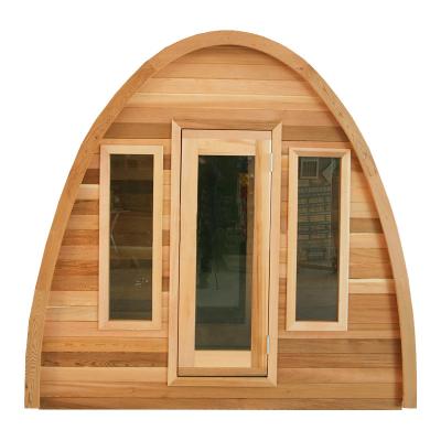 China Computer control panel factory direct sale steam sauna room outdoor sauna for sale