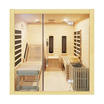 China Computer Control Panel 2022 Hot Selling Sauna Room Far Infrared Steam Sauna Room For Relaxed for sale