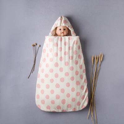 China Baby Blanket Hug Sleepsack 0.5 Adiathermal Power 2.5 Cotton Baby Antibacterial Portable Sleeping Bags for sale