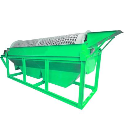 China Heavy Duty Drum Vibrating Screen Rock Trommel Screen Scrubber Various Building Material Stores Good Quality for sale