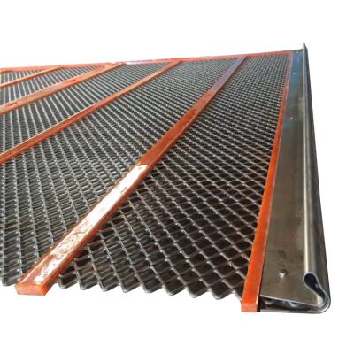 China Special Process PU Screen Polyurethane Self Cleaning Screen Ore Anti Clogging Screen Mesh for sale