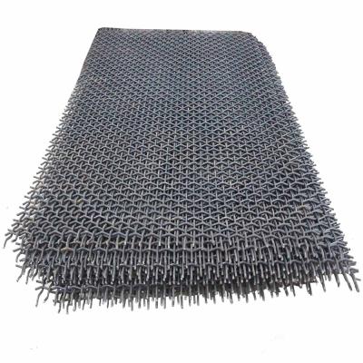 China Plain weave 65 MN vibrating screen mesh used on vibrating screen machine in quarry for sale