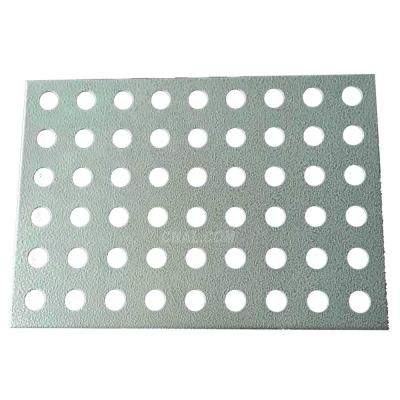 China New Type Low Price Bifolding Punch Perforated Steel Perforated Mesh Screen Plate Screen For Mine for sale