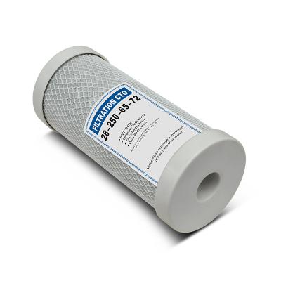 China High Performance Commercial Durable CTO Carbon Block Water Filter Cartridges for sale