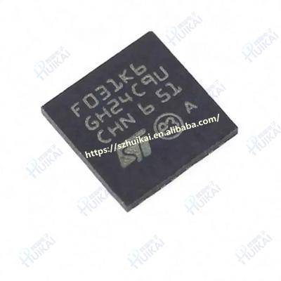 China New and original STM32F031K6U6 standard STM32F031 32 A BIT microcontroller F031K6 STM32F031K6 STM32F031K6U6 for sale