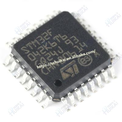 China New STM32F042K6T6 32 standard original bit microcontroller STM32F042 STM32F042K6 for sale