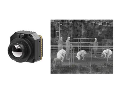 중국 Uncooled Thermal Infrared Surveillance Camera Module LWIR 640x512 17μM 판매용