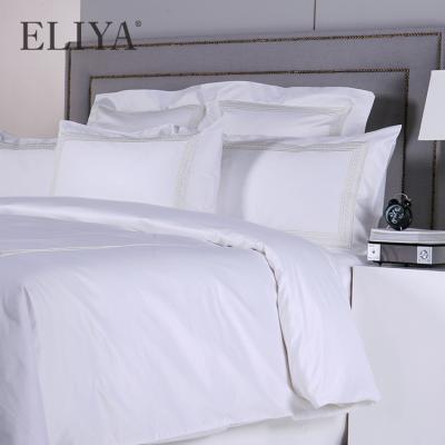 China Nondisposable luxury bedding set 100% cotton pillow case set bedding hotel linen for sale for sale