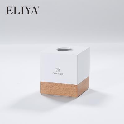 China Durable High Quality Multifunctional Hotel Room Service Design Acrylic Tissue Box for sale