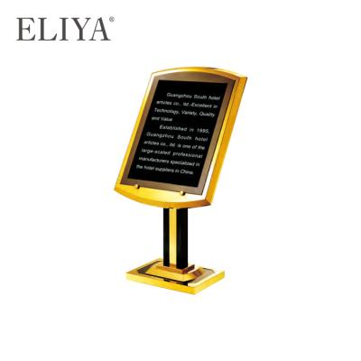 Chine Eco - Friendly Luxury 5 Star Hotel Lobby Sign Holder / Hotel Display Sign Holder à vendre