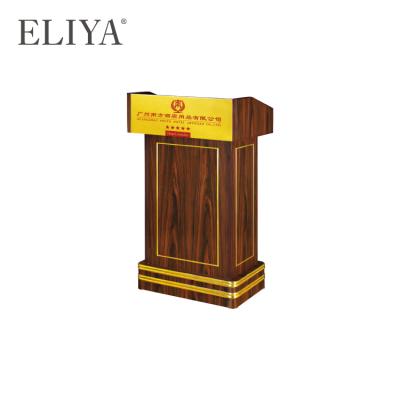 Cina 100% Eco-friendly Wooden Podium Speech Lectern Hotel Conference Room Logos in vendita