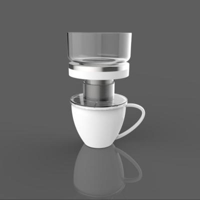 China Portable Portable Mini Coffee Machine Pour Over Coffee Maker Rotated Pour Over Coffee Maker Auto Pour Over Coffee Maker for sale