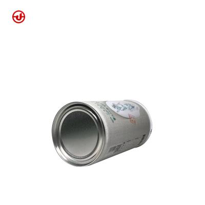 China Beverage/Beverage Can Size Food Grade 209D 360g Metal Box Tin Can With Airtight Lid 360g Round Tin Cans for sale