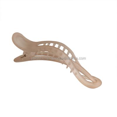 China Fashion Cross-clip Head Platypus Border Elegant Back Clip Bathing Hair Claws Clip Dish Hairpin Hair Accessories for sale