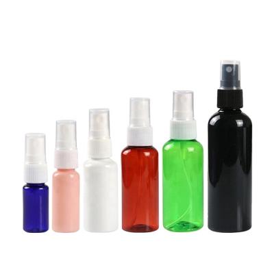 China 100ml Beauty Black Pet Spray Bottle 200ml 10ml 20ml 30ml 50ml 60ml 80ml 100ml 1oz 2oz 30ml Spray Bottle for sale