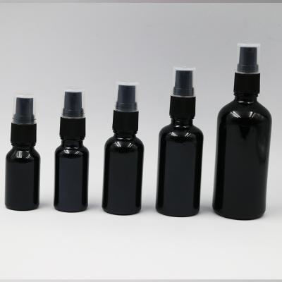 China Beauty 5ml 10ml 15ml 30ml 50ml 100ml Small Container Spray Amber Glass Bottle for sale