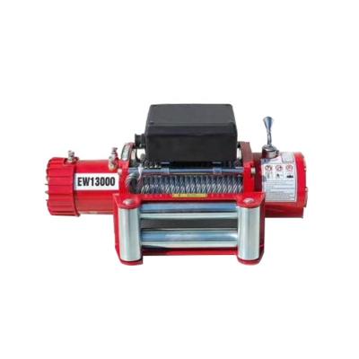 China Industrial Winch Hoist Equipment Portable Mini Steel Cable Winch 12v With Remote for sale