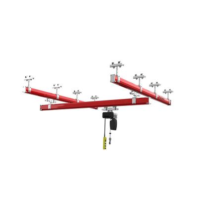 China Top Seller Bridge Girder Crane Free Standing Europe Style KBK Model Overhead Crane For Sale for sale