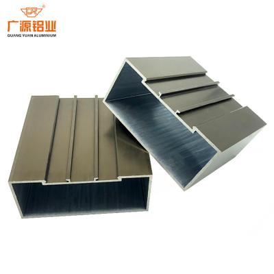 China Decorations Partition Aluminum Profile Office Wall Glass Divide Aluminum Extrusion Anodized Sliver Factory for sale