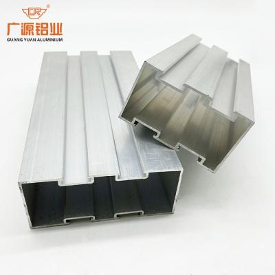 China Eco - Friendly Anodized Slim Aluminum Partition Profiles For Office for sale