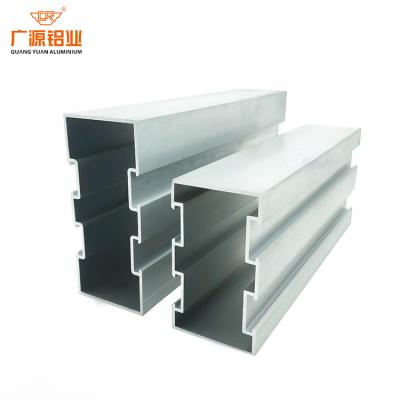 China door & Custom Aluminum Window Glass Partition Profiles / Aluminum Profile Frame For Partitions for sale