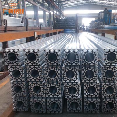 China Industry System Wholesaler 6063 Grade T5 T-slot Framing Aluminum Profiles Extruded Aluminum T Slot Profile Accessories for sale