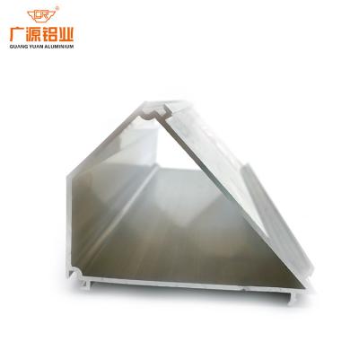 China Glass Wall OEM Fabricated General Size Best Price Aluminum Corner Extrusion Profile 18Mm Corner Profile for sale