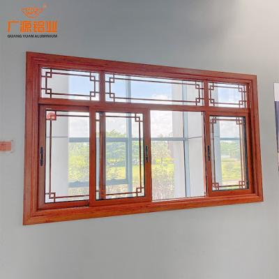 China Sliding China High Quality Customized Aluminum Profile For Modern Cheap Professional Aluminum Sliding Windows Double Glazed Window for sale