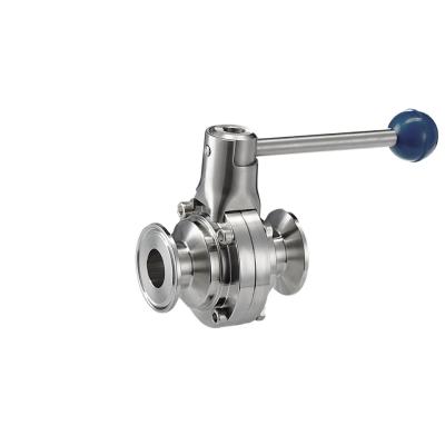 China New high quality hotels good price all standard specifications MANUAL SANITARY BALL VALVE DN25 for sale