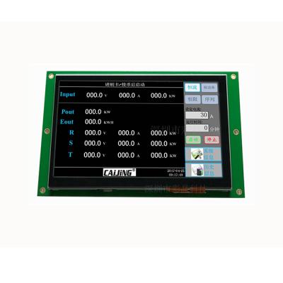 China 7.0 inch 1024*600 full color tft lcd resistive touch screen with RS232/RS485/TTL port + PCB controller for boilers (CJS07009RTP) 7 inch for sale